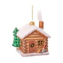 Stakleni ukas za božićno drvce 10 cm Christmas Cabin – Sass & Belle