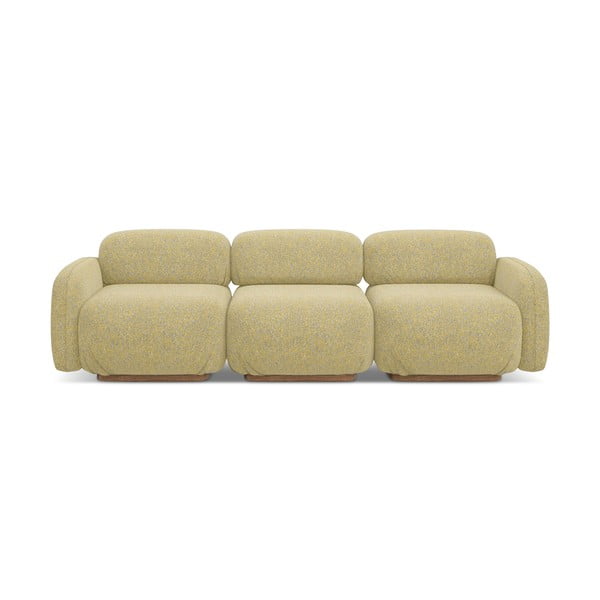 Žuta  sofa 270 cm Ailani – Makamii