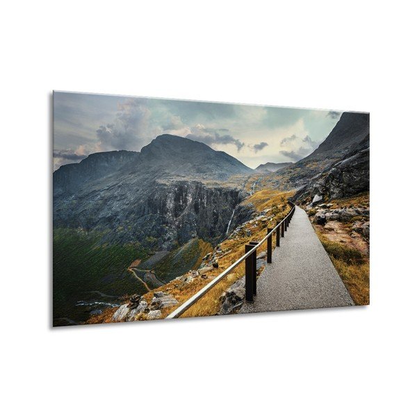 Slika Styler Glasspik Views Norway Mountains, 80 x 120 cm-image-1