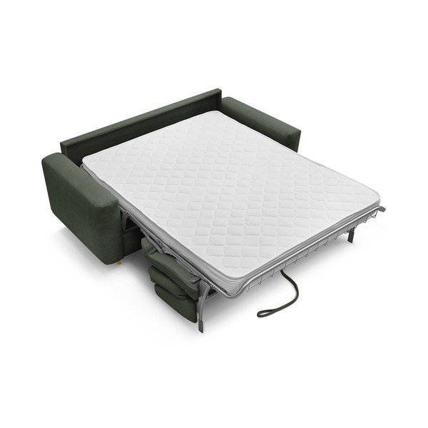 Zelena sofa za spavanje/sklopiva 220 cm Cocoone – Bobochic Paris-image-3