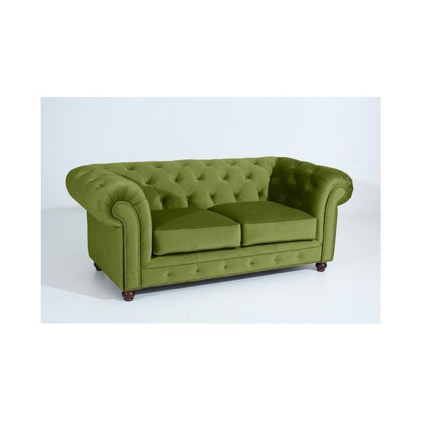 Zelena sofa Max Winzer Orleans Velvet, 196 cm-image-3