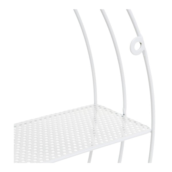 Bijela polica s više razina 50 cm – Casa Selección-image-2