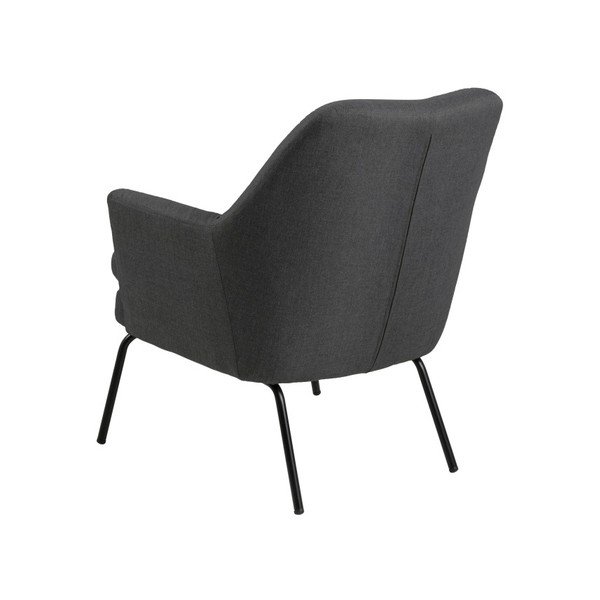 Tamno siva fotelja Actona Chisa-image-2