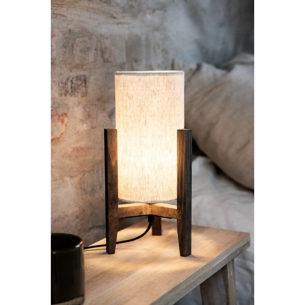 Bež stolna lampa s tekstilnim sjenilom (visina 33,5 cm) Eruca – Markslöjd-image-2