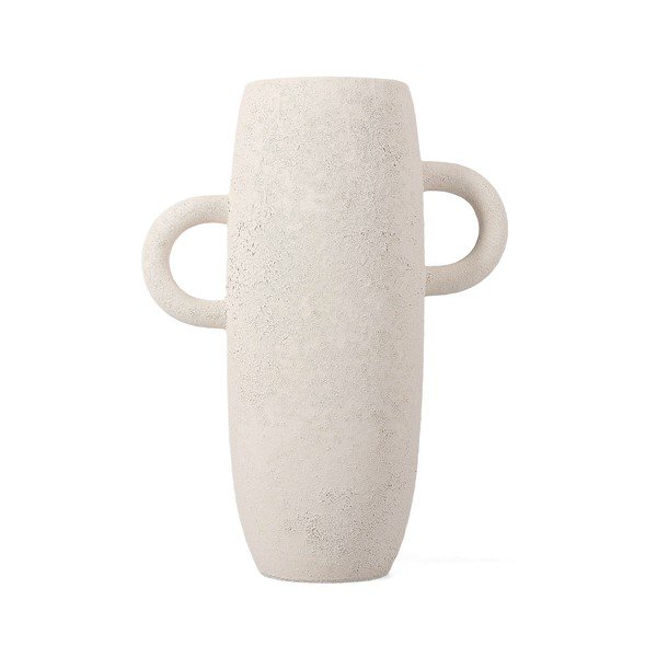 Bijela keramička vaza (visina 30 cm) Bullet – S|P Collection