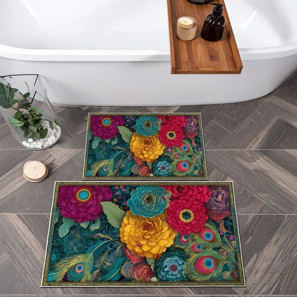 Kupaonske prostirke u setu 2 kom 60x100 cm – Foutastic-image-2