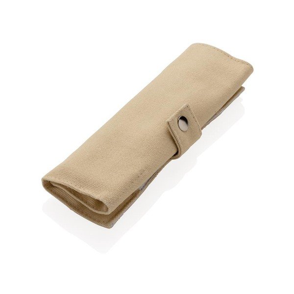 Putni set bambus pribor za jelo sa slamkom, četkom za čišćenje i torbom XD kolekcija-image-3