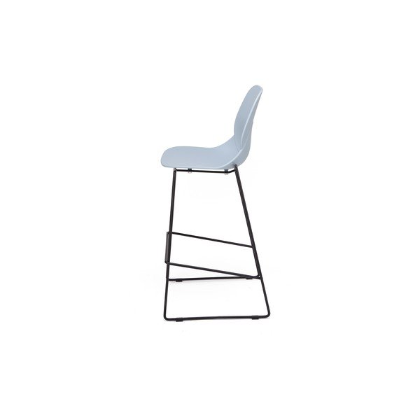 Set od 4 svijetloplave Marckeric Greta barske stolice-image-3