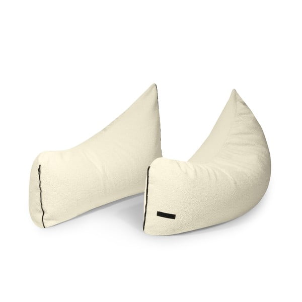 Smeđa vreća za sjedenje od bouclé tkanine Clip Clap 115 – SLOWDOWN-image-3