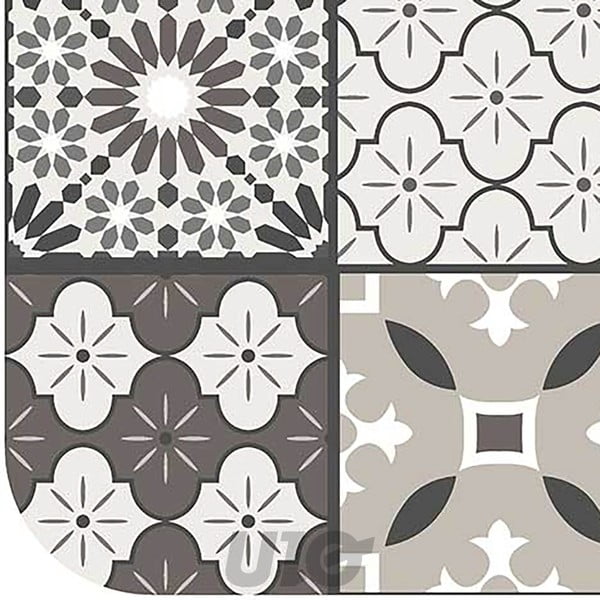 Sivi tepih 45x75 cm Gaston – douceur d'intérieur-image-1