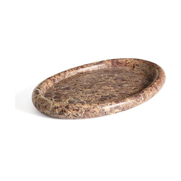 Mramoran ukrasni pladanj 28x43 cm Lenorel – Kave Home