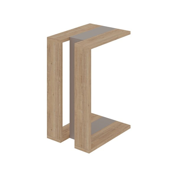 Pomoćni stol u dekoru hrasta 40x30 cm Macha – Marckeric-image-2