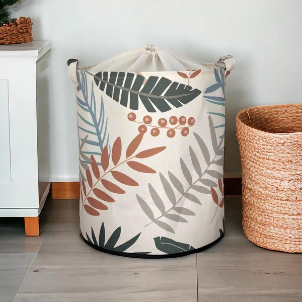 Tekstilna košara za skladištenje ø 37x40 cm – Mioli Decor-image-1