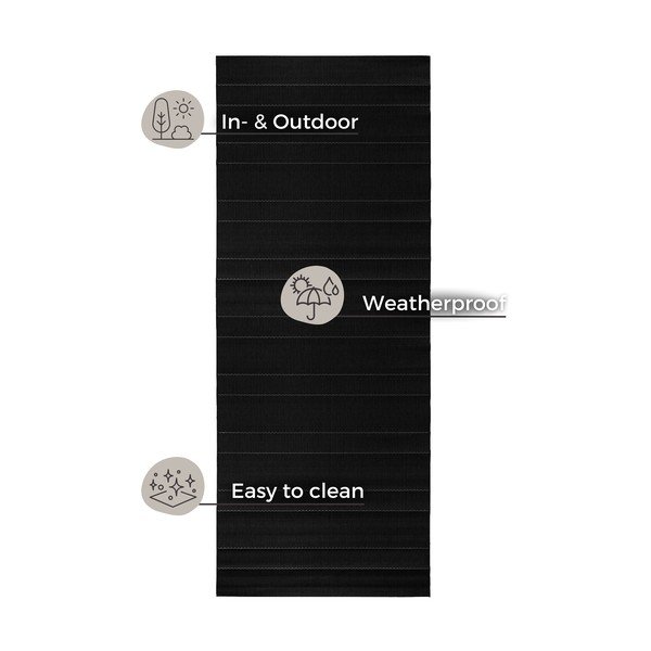 Crna vanjska staza Hans Home Sunshine, 80 x 300 cm-image-4