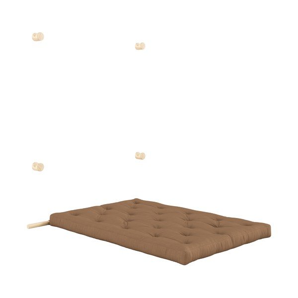 Smeđa sklopiva sofa 135 cm Hooked – Karup Design-image-4