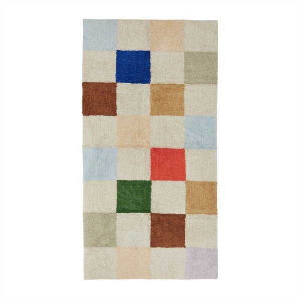 Pamučan dječji tepih 84x168 cm Chess – OYOY Mini