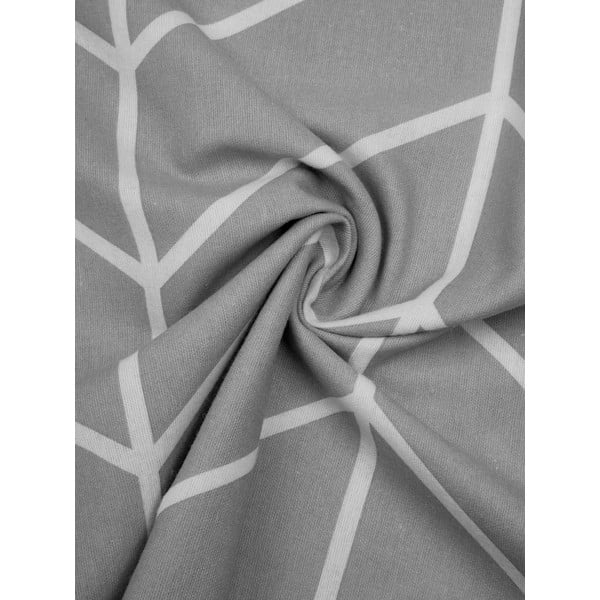 Siva flanelska posteljina za bračni krevet Westwing Collection Yule, 200 x 200 cm-image-4