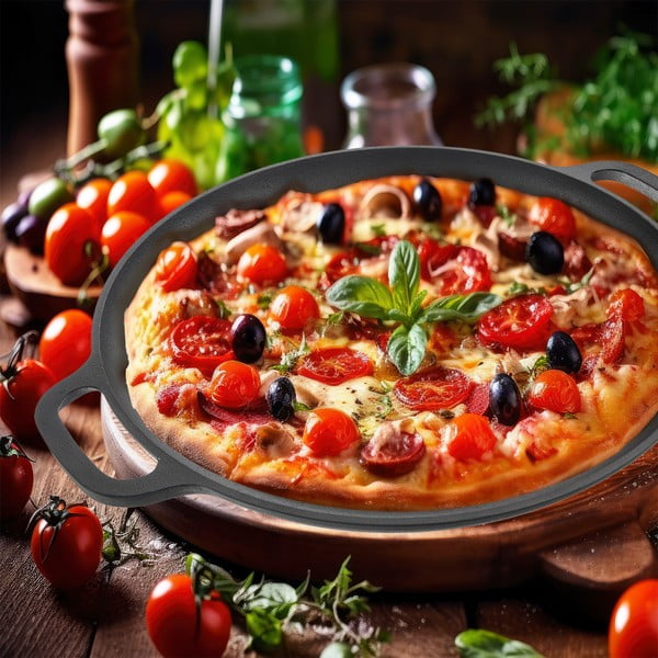 Grill tava od lijevanog željeza ø 35 cm LITINA – Orion-image-2