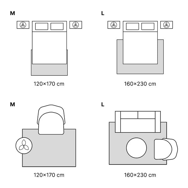 Bež tepih Universal Isabella, 140 x 200 cm-image-3