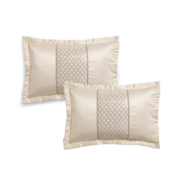 Jastučnice u setu 2 kom od mikrosatena 50x75 cm Deco Sequin – Catherine Lansfield