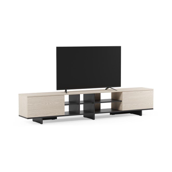 Crna TV komoda 230x44x36 cm Cequoia – Marckeric-image-2