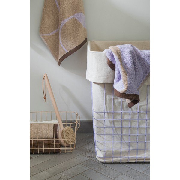Ljubičasta metalna/tekstilna košara za rublje 64 l Store-It – Mette Ditmer Denmark-image-4