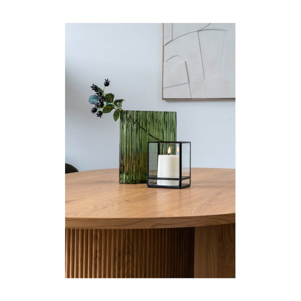 Zelena staklena vaza (visina 26,5 cm) – House Nordic-image-1