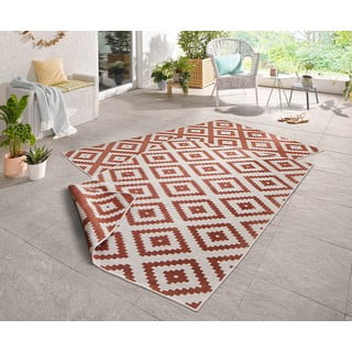 Krem-smeđi vanjski tepih NORTHRUGS Malta, 80 x 150 cm