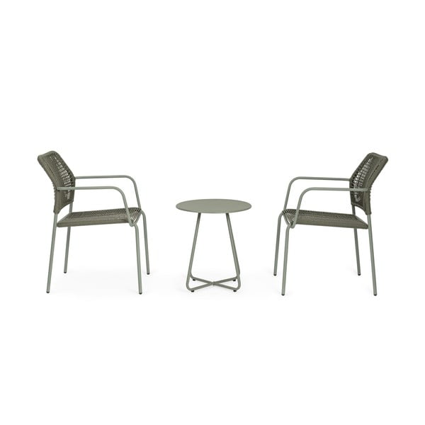 Željezni okrugao vrtni stolić ø 45 cm Jable   – Bizzotto-image-1