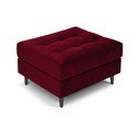 Crveni podnožnik od baršunastog materijala Milo Casa Attilio