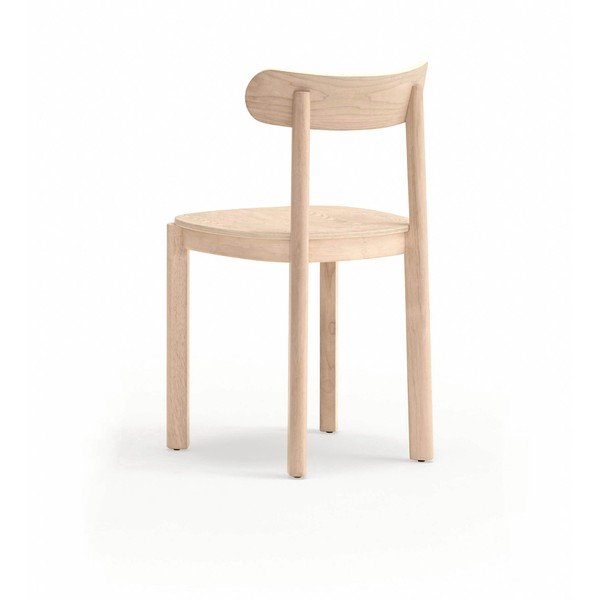 Blagovaonska stolica u dekoru jasena u prirodnoj boji Nara – Teulat-image-4