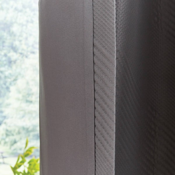 Sive zavjese u setu od 2 kom 229x168 cm Pinsonic - Catherine Lansfield-image-2