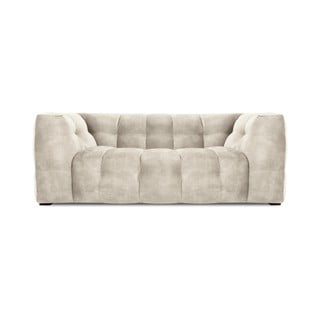 Bež baršunasta sofa Windsor & Co Sofas Vest, 208 cm