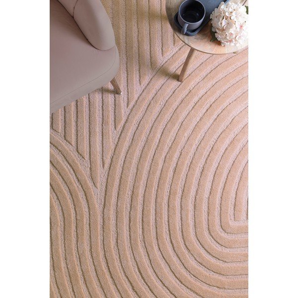 Ružičasti vuneni tepih 160x230 cm Hague – Asiatic Carpets-image-2