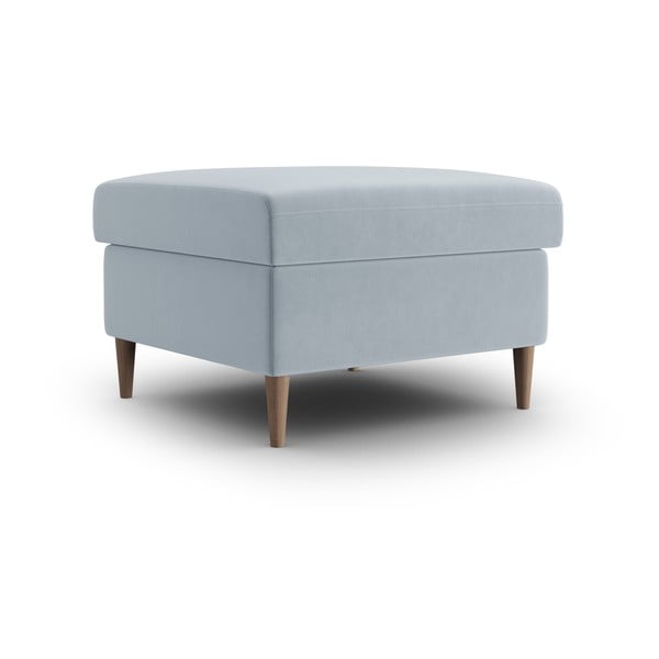 Svijetlo plavi baršunast tabure Kyoto – Cosmopolitan Design-image-1