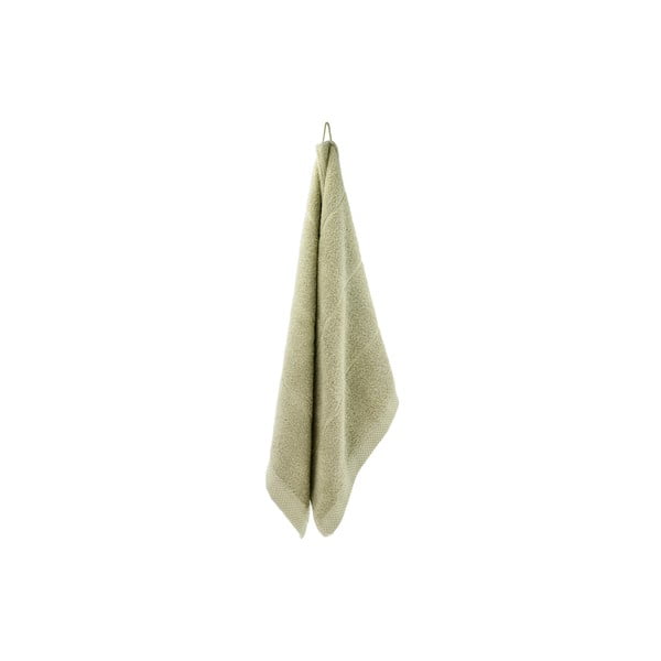 Svijetlo zeleni pamučan ručnik od frotira 50x100 cm Line – Södahl-image-3