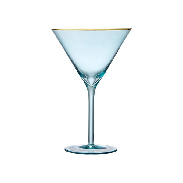 Plava čaša za martini Ladelle Chloe, 250 ml
