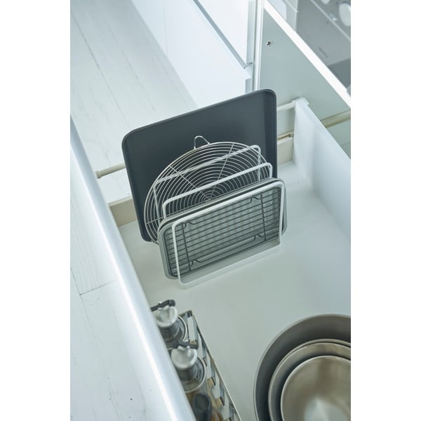 Bijeli metalni organizator Yamazaki Tower-image-1