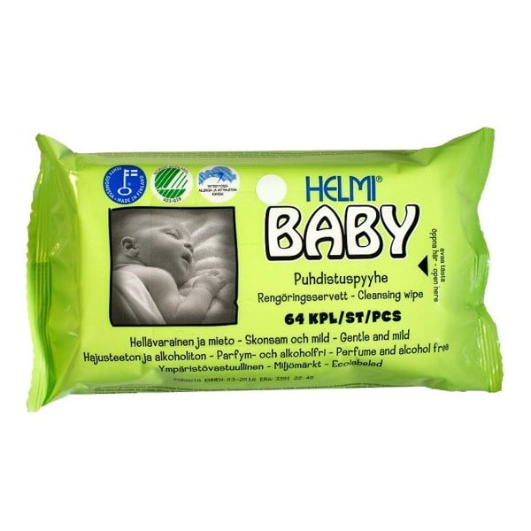 Dječje vlažne maramice Helmi Baby, 64 komada