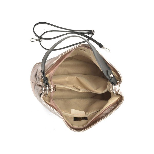 Kožna torbica u brončanoj boji Mangotti Bags Studo-image-1