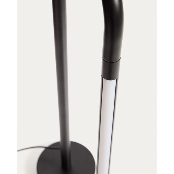 Crna LED stojeća svjetiljka (visina 60 cm) Bow – Kave Home-image-3