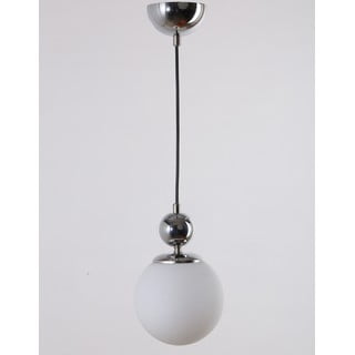 Viseća svjetiljka u srebrnoj boji sa staklenim sjenilom ø 15 cm Marble – Squid Lighting