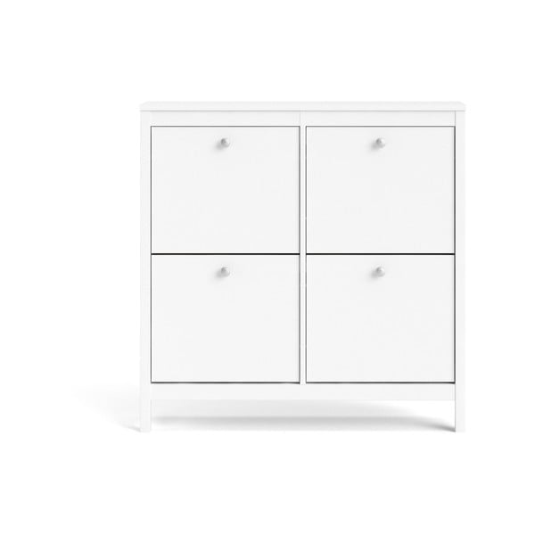 Bijeli preklopni ormarić za cipele Madrid – Tvilum-image-4