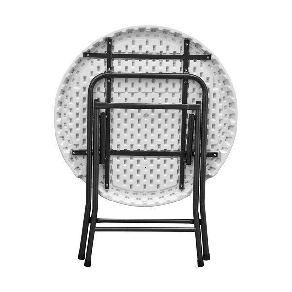 Okrugli vrtni blagovaonski stol ø 80 cm - Rojaplast-image-1