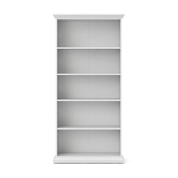 Bijela biblioteka 96x201 cm Paris – Tvilum