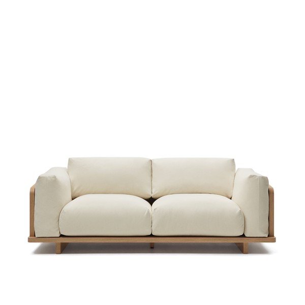 Bež sofa 225 cm Oaq – Kave Home