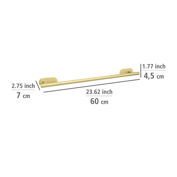 Držač ručnika od nehrđajućeg čelika Orea Gold - Wenko-image-4