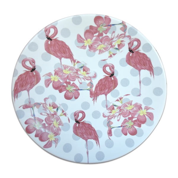 Keramički tanjur Flamingos, ⌀ 25 cm