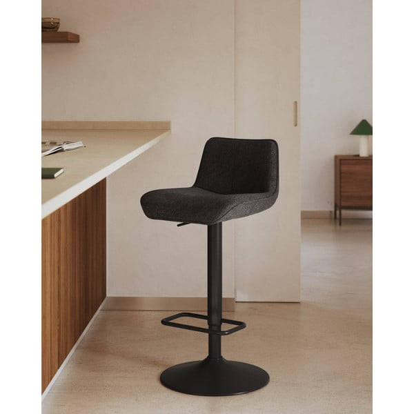 Crne barske stolice u setu 2 kom 103 cm Zenda – Kave Home-image-1