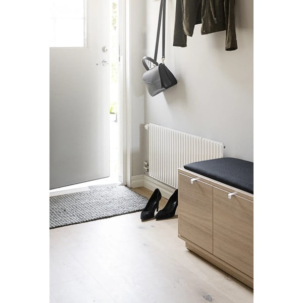 Crni/u prirodnoj boji ormarić za cipele u dekoru hrasta s klupom Confetti – Rowico-image-3